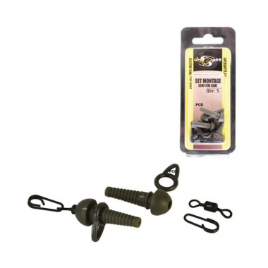 Montages Semi-Fixe Carp Spirit Par 5