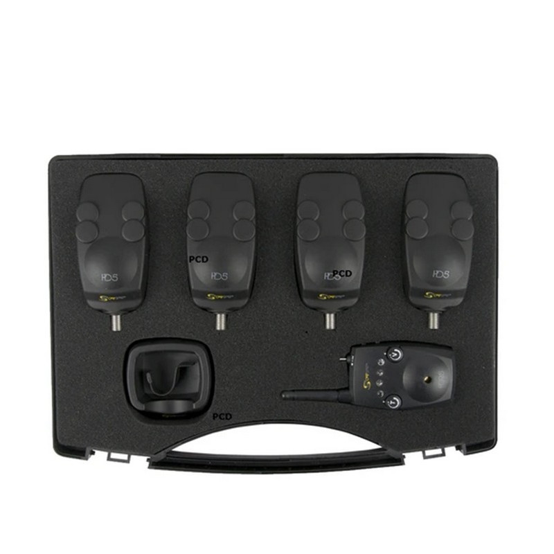 Coffret 4 Détecteurs HD5 + Centrale HDR5 Carp Spirit