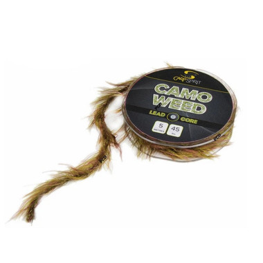 Tresse Carp Spirit Camo Weed Lead Core 5M