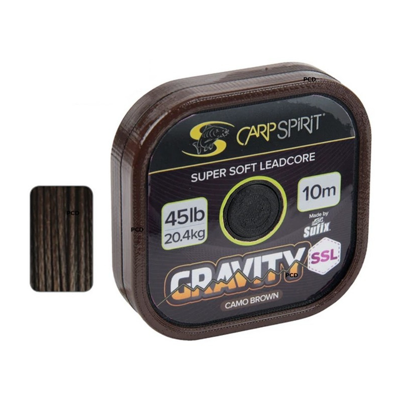 Tresse Carp Spirit Gravity SSL 10M Camo Brown