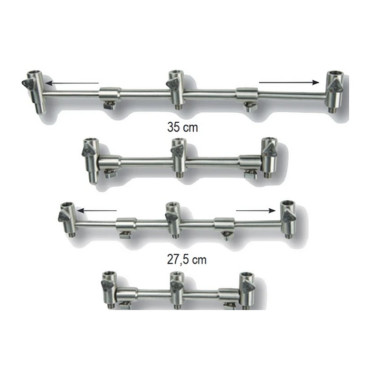 Buzz Bar Carp Spirit Ajustables 2/3 Cannes Inox 300