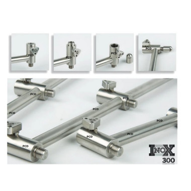 Buzz Bar Carp Spirit Ajustables 2/3 Cannes Inox 300