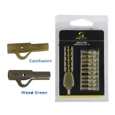 Clips Plombs Plastiques Carp Spirit Lead Clips Par 10