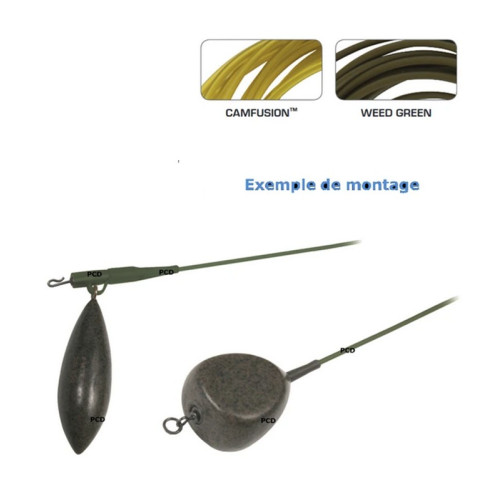 Gaine PVC Carp Spirit Sinking Rig Tube 0.7MM