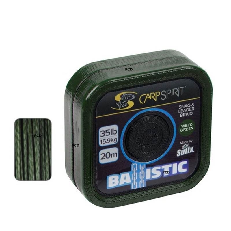 Tresse Carp Spirit Ballistic Camo Green 20M