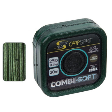 Tresse Carp Spirit Combi Soft 20M Camo Green