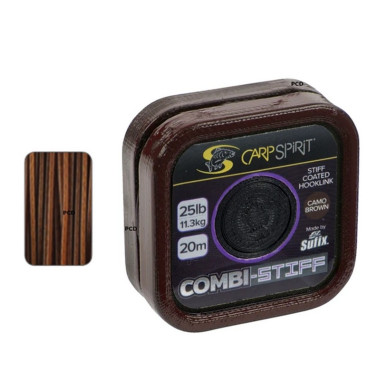 Tresse Carp Spirit Combi Stiff 20M Camo Brown