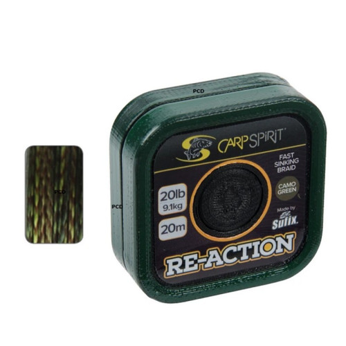Tresse Carp Spirit Re-Action Braid 20M Camo Green