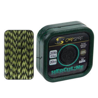Tresse Carp Spirit Herculine 20M Camo Green