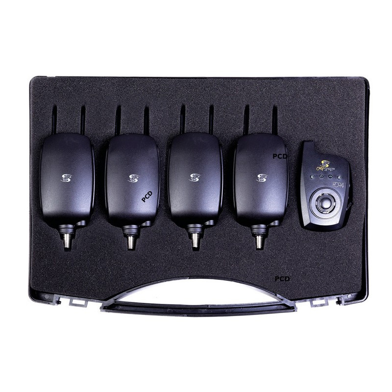 Coffret 4 Détecteurs HD4 + Centrale HD4R Carp Spirit