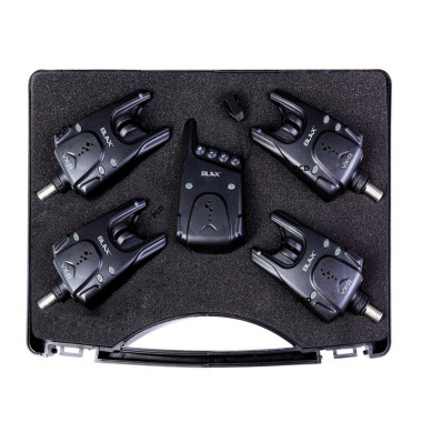 Coffret 4 Détecteurs Blax VX-R + Centrale VX-R Receiver Carp Spirit