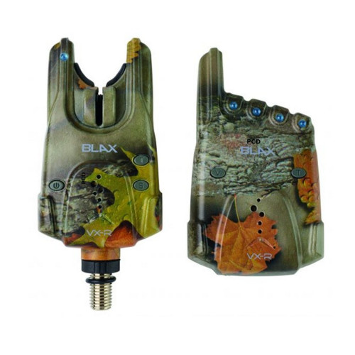 Coffret 4 Détecteurs Blax VX-R Camo + Centrale VX-R Receiver Carp Spirit