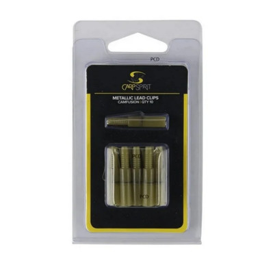 Clips Plomb Métallique Carp Spirit Métallic Lead Clips Par 10