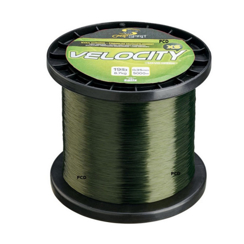Nylon Carp Spirit Velocity XS Lo-Vis Green 5000M