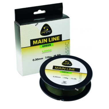 Nylon Carp Spirit Mainline Green 1000M