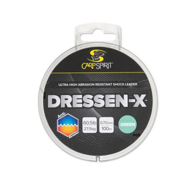 Nylon Carp Spirit Dressen-X Anti Abrasion Clear 100M