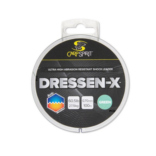 Nylon Carp Spirit Dressen-X Anti Abrasion Clear 100M