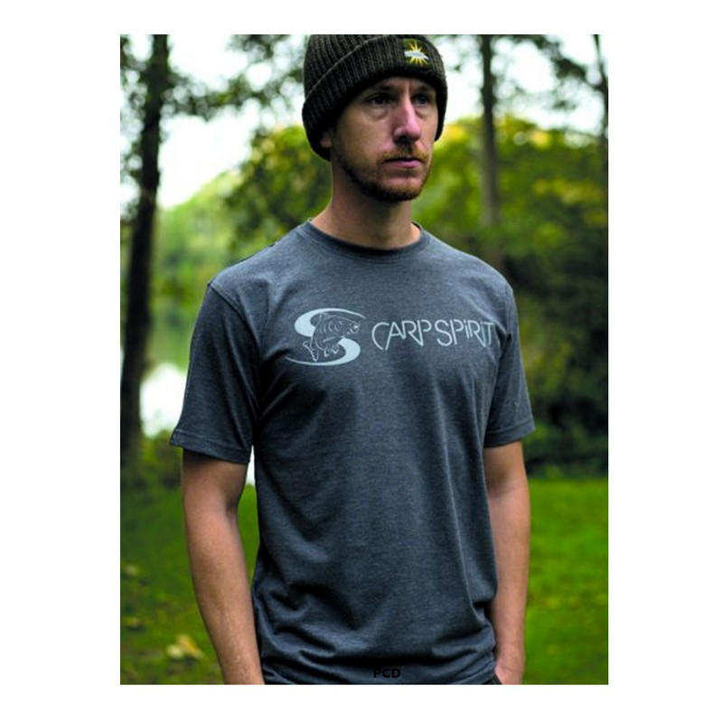 Tee-Shirt Homme Carp Spirit Charcoal