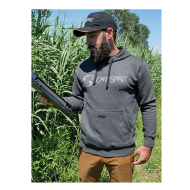 Sweat-Shirt Homme Carp Spirit Charcoal