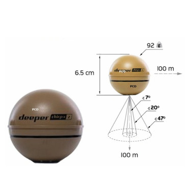 Sondeur Sans Fil Deeper Chirp+ V2