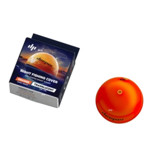 Couvercle Orange Pour Pêche De Nuit Pour Sondeur Sans Fil Deeper