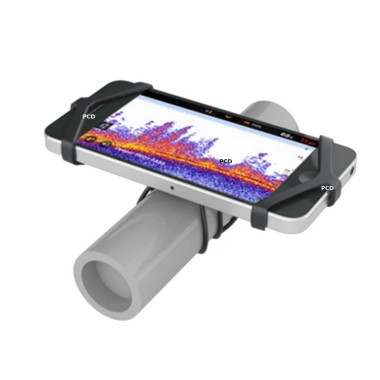 Fixation Smartphone Sur Canne Deeper