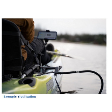 Support Smartphone Articulé Deeper Pour Float Tube Et Kayak