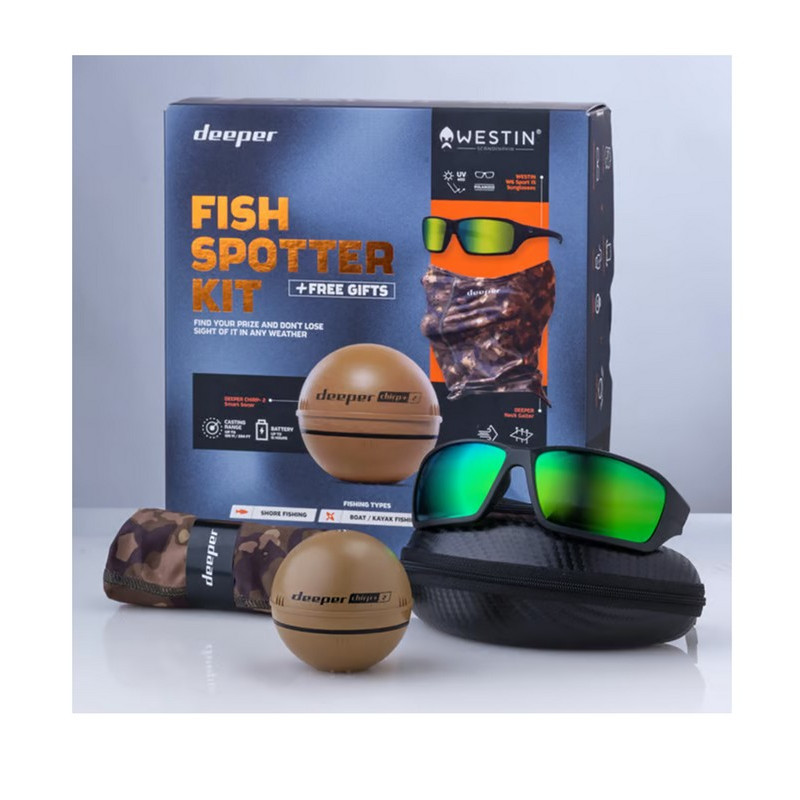 Pack Deeper Chirp+2, Lunettes Westin Et Tour De Cou