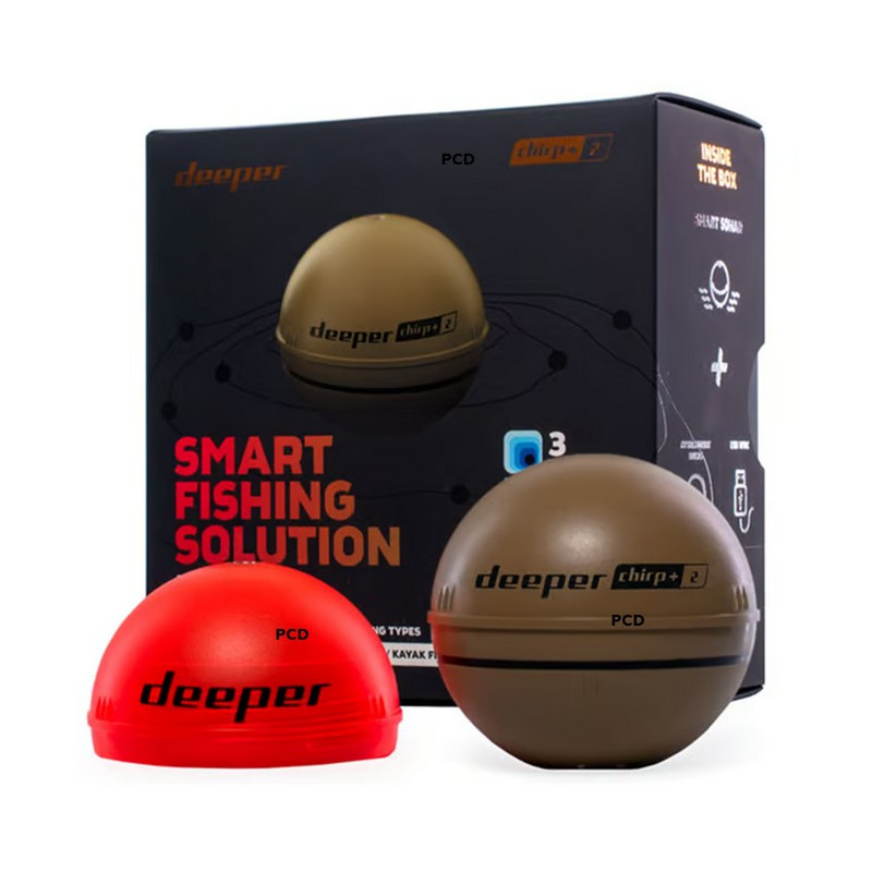 Pack Sondeur Deeper Smart Sonar Chirp+ V2 Et Pack Amplificateur Wifi