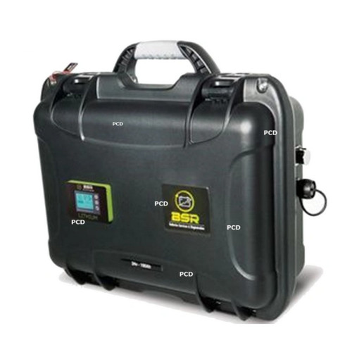 Batterie Valise Lithium Prestige BSR Life Po4 36V 100Amp Sans Sortie12V