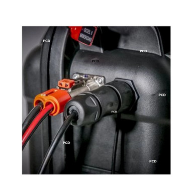 Batterie Valise Lithium Prestige BSR Life Po4 36V 100Amp + 2 Sorties Sondeur 20Amp