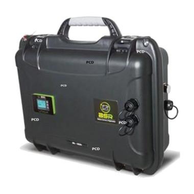 Batterie Valise Lithium Prestige BSR Life Po4 36V 100Amp + 2 Sorties Sondeur 20Amp