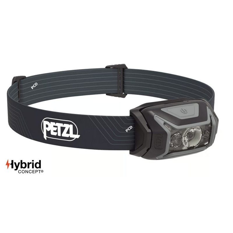 Lampe Frontale Petzl Actik Gris