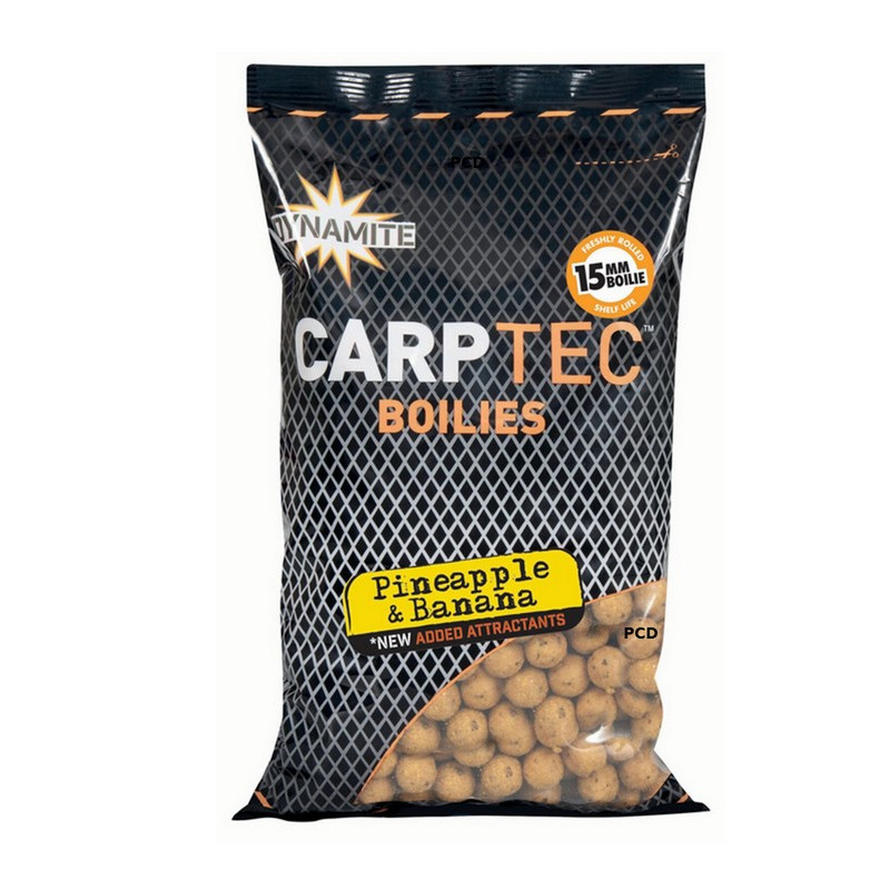 Bouillettes Dynamite Baits Carptec Pineapple & Banana 900G