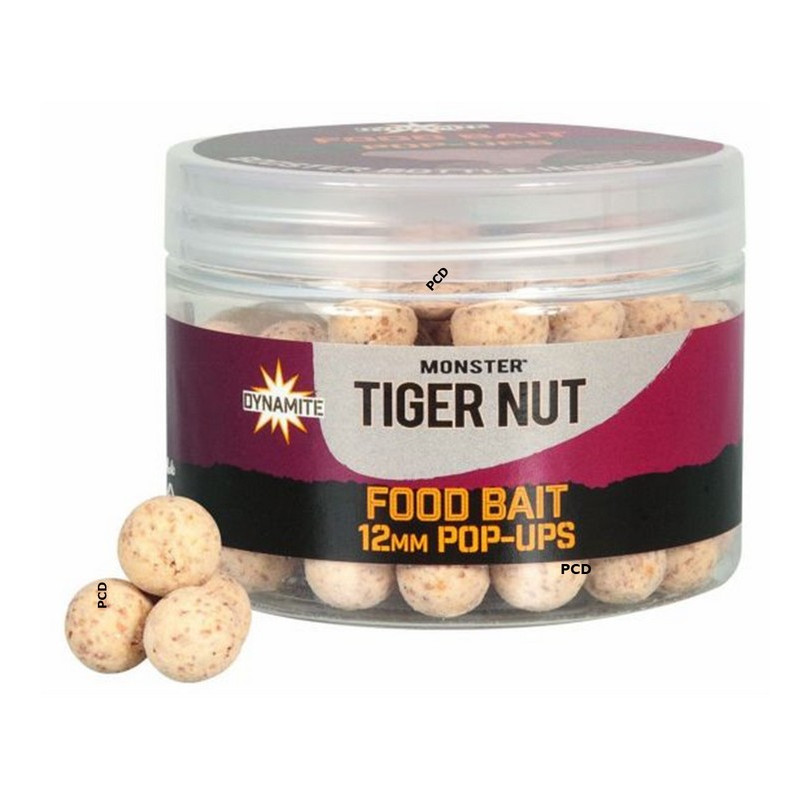 Bouillettes Flottantes Dynamite Baits 132G 12MM Monster Tiger Nut Pop-Ups