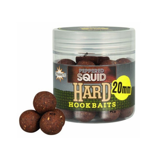Hard Hookbaits Dynamite Baits Peppered Squid 20MM