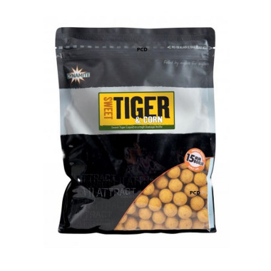 Bouillettes Dynamite Baits Big Fish Sweet Tiger & Corn Boilies 1Kg