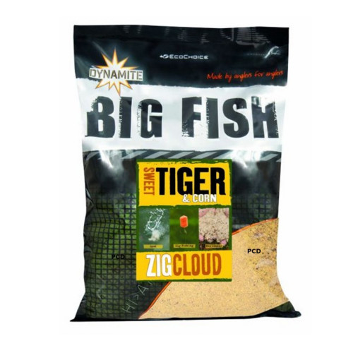 Amorce Dynamite Baits Big Fish Sweet Tiger & Corn Zig Cloud 1KG800