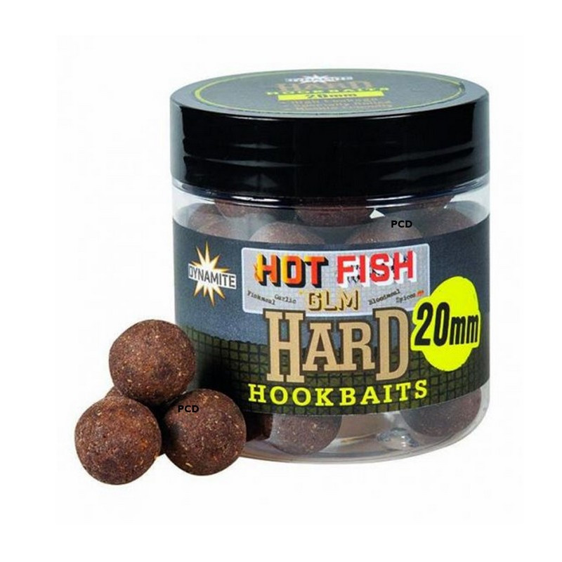 Hard Hookbaits Dynamite Baits Big Fish Hot Fish & GLM 20MM