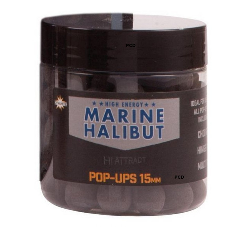 Bouillettes Flottantes Dynamite Baits Marine Halibut Pop-Ups 15mm