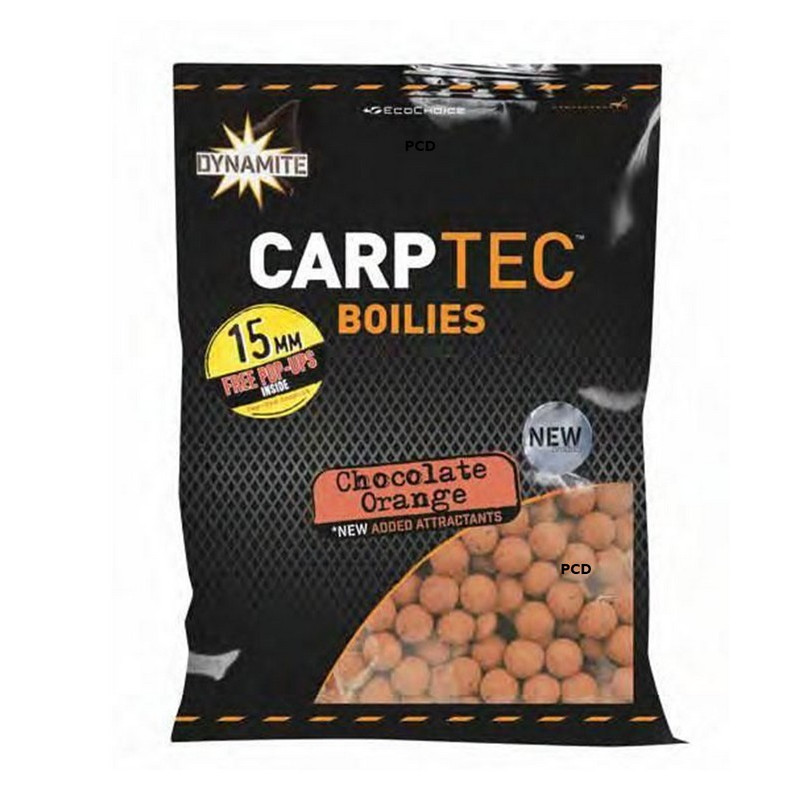 Bouillettes Dynamite Baits Carptec Chocolate Orange 1KG800