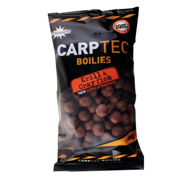 Bouillettes Dynamite Baits Carptec Krill & Crayfish 1KG800