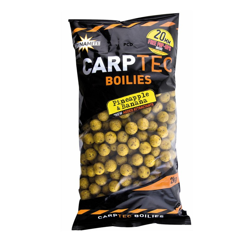 Bouillettes Dynamite Baits Carptec Pineapple & Banana 1KG800