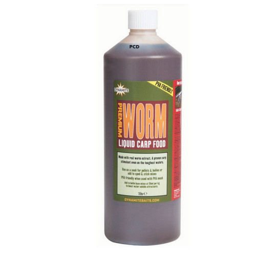 Attractant Liquide Dynamite Baits Worm Liquid Carp Food 1L