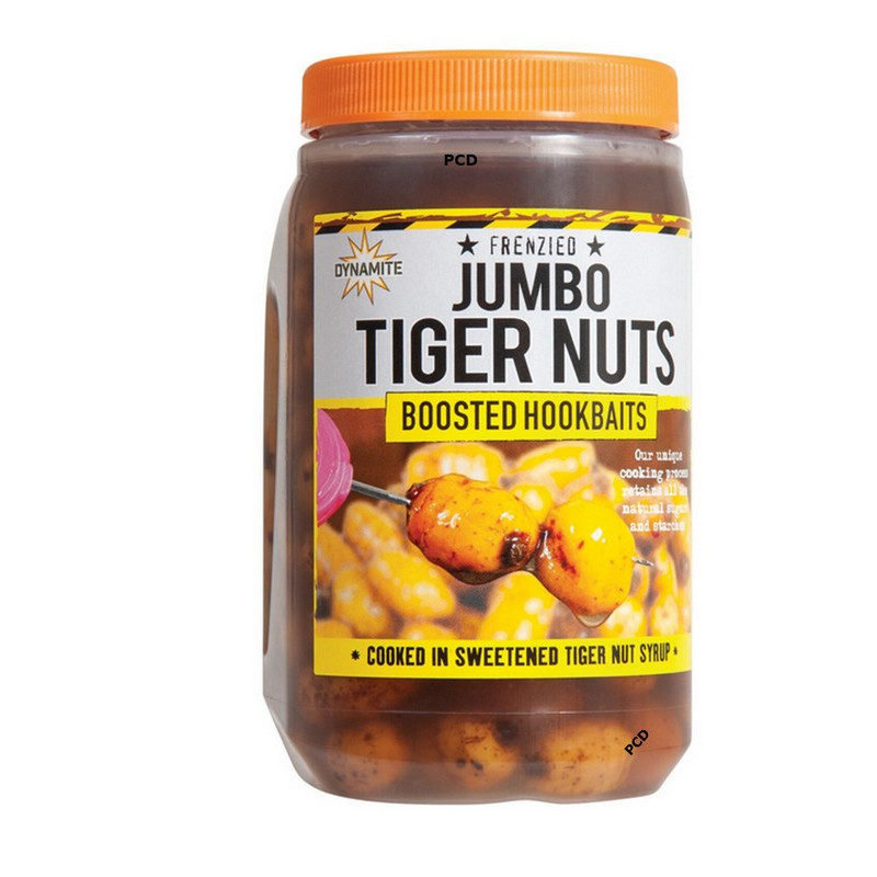 Graines Préparées Dynamite Baits Frenzied Jumbo Tiger Nuts 500ML