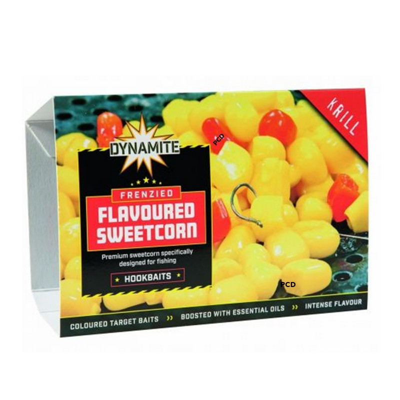 Grains De Maïs Dynamite Baits Frenzied Flavoured Sweetcorn F1 Sweet Yellow 200g