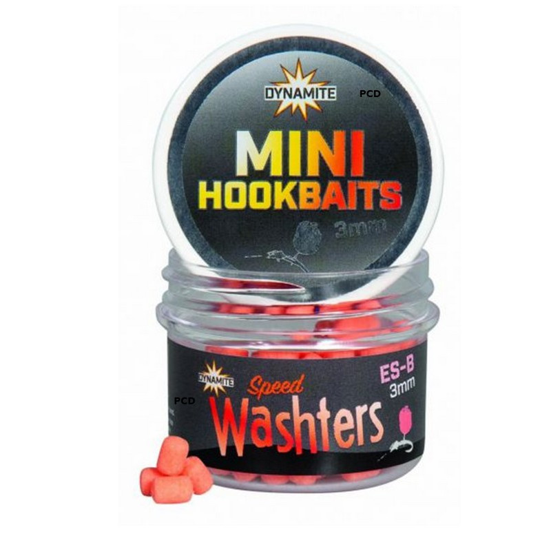 Dumbells Dynamite Baits Speed Washters Mini Hookbaits Pink ES-B 3MM
