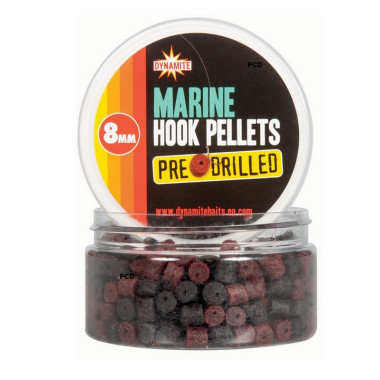 Pellets Dynamite Baits Pre-Drilled Marine Halibut Hook Pellets