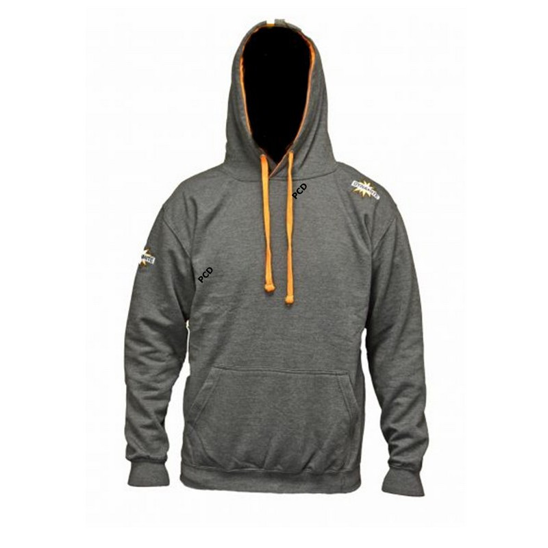 Sweat A Capuche Homme Dynamite Baits Dynamite Charcoal Orange Hoody Gris
