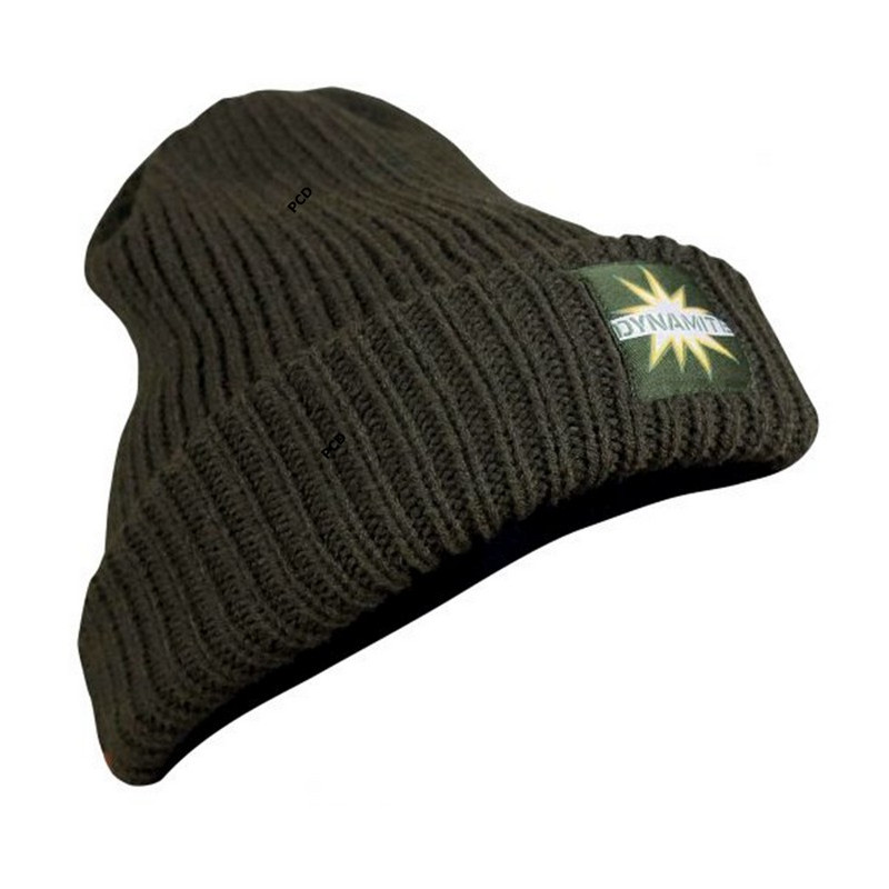 Bonnet Homme Dynamite Baits Dynamite Chunky Knit Wooly Hat Olive